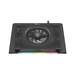 SOPORTE + VENTILADOR NOTEBOOK GENESIS OXID 450 RGB