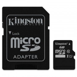 MEMORIA MICRO SD 128GB KINGSTON XC C10 + ADAPTADOR SD
