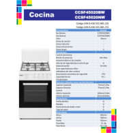 COCINA CORBERÓ CCSF45020BW