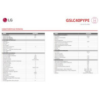 FRIGORÍFICO LG GSLC40PYPE - E