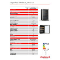 VINOTECA 61 BOTELLAS CORBERÓ