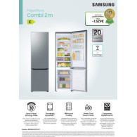 FRIGORIFICO COMBI SAMSUNG 203 X60 CM CLASE C