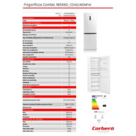FRIGORÍFICO COMBI CORBERÓ
