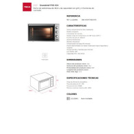 HORNO ELÉCTRICO SOBREMESA TEKA