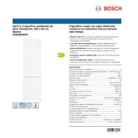 FRIGORÍFICO COMBI BOSCH