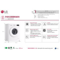 LAVADORA- 8kg - 1400rpm LG