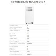 AIRE ACONDICIONADO PORTÁTIL TRISTAR