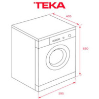 LAVADORA- 7kg - 1400rpm TEKA