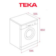 LAVADORA - 9kg - 1400rpm TEKA
