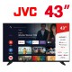 TELEVISOR JVC 43" UHD 4K, ANDROID TV