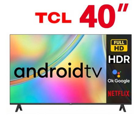 TELEVISOR TCL 40" ANDROID TV, HDR