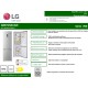 FRIGORÍFICO LG NO FROST, INVERTER, DOOR COOLING CLASE D. 186x60 cm