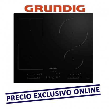 PLACA INDUCCIÓN GRUNDIG 4 ZONAS. 1 ZONA FLEX