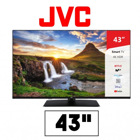 TELEVISOR JVC 43 PULGADAS 4K SMART TV