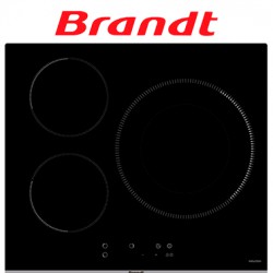 PLACA Vitrocerámica Inducción 3 Zonas BRANDT