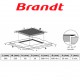PLACA Vitrocerámica Inducción 3 Zonas BRANDT