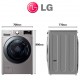 LAVADORA - 17kg - 1100rpm LG