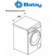 LAVADORA- SECADORA- 8/5kg - 1400rpm BALAY