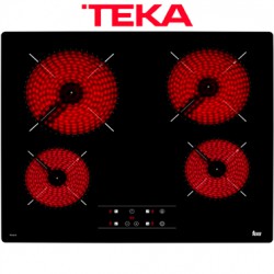 PLACA VITROCERÁMICA 4 QUEMADORES TEKA