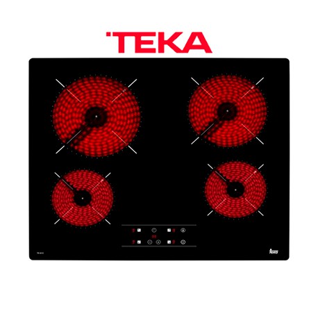 PLACA VITROCERÁMICA 4 QUEMADORES TEKA