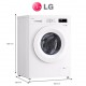 LAVADORA- 8kg - 1400rpm LG
