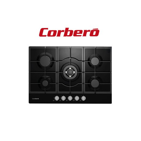 PLACA CRISTAL GAS 5 ZONAS CORBERÓ