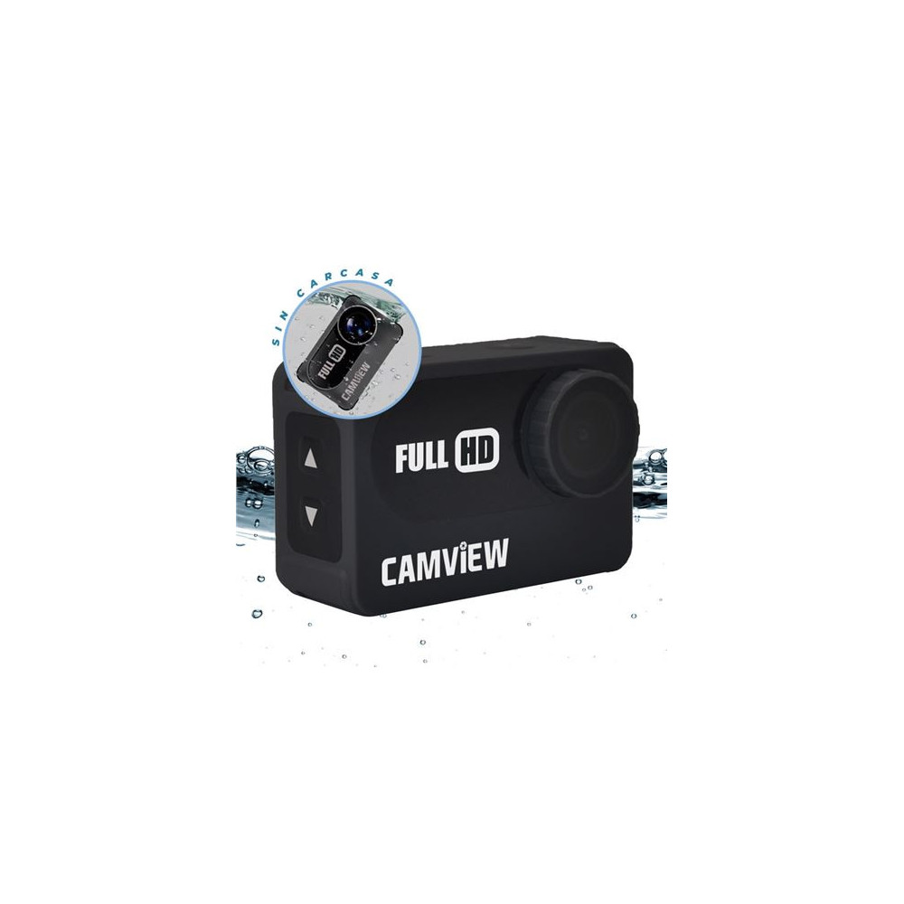 CAMARA DEPORTIVA FULL HD 1080P CARCASA ACUATICA | LCD 2 | 16MP | CAMVIEW