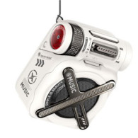 ALTAVOZ BLUETOOTH PORTATIL ULTRA COMPACTO F72 BLANCO XO