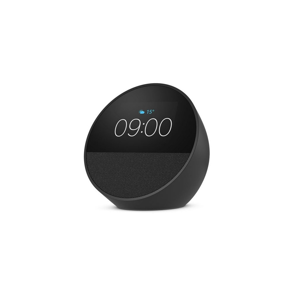 ALTAVOZ INTELIGENTE AMAZON ALEXA ECHO SPOT NEGRO