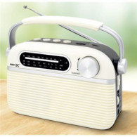 RADIO CLASICA RECARGABLE CON BLUETOOTH 4408 GEN-X