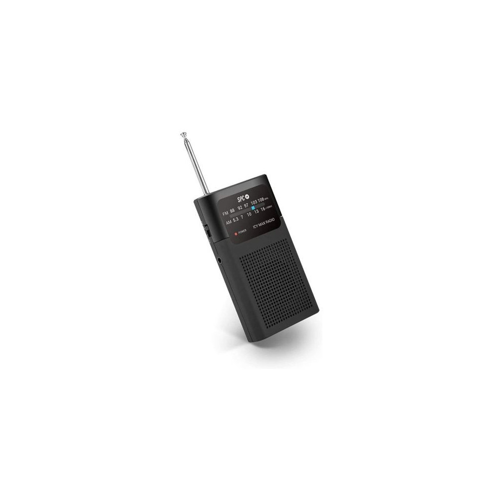 RADIO PORTATIL ICY MAX SPC NEGRA