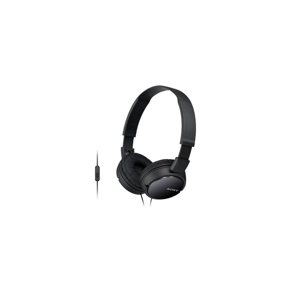 AURICULAR DIADEMA CON MICRÓFONO MP3 NEGRO SONY