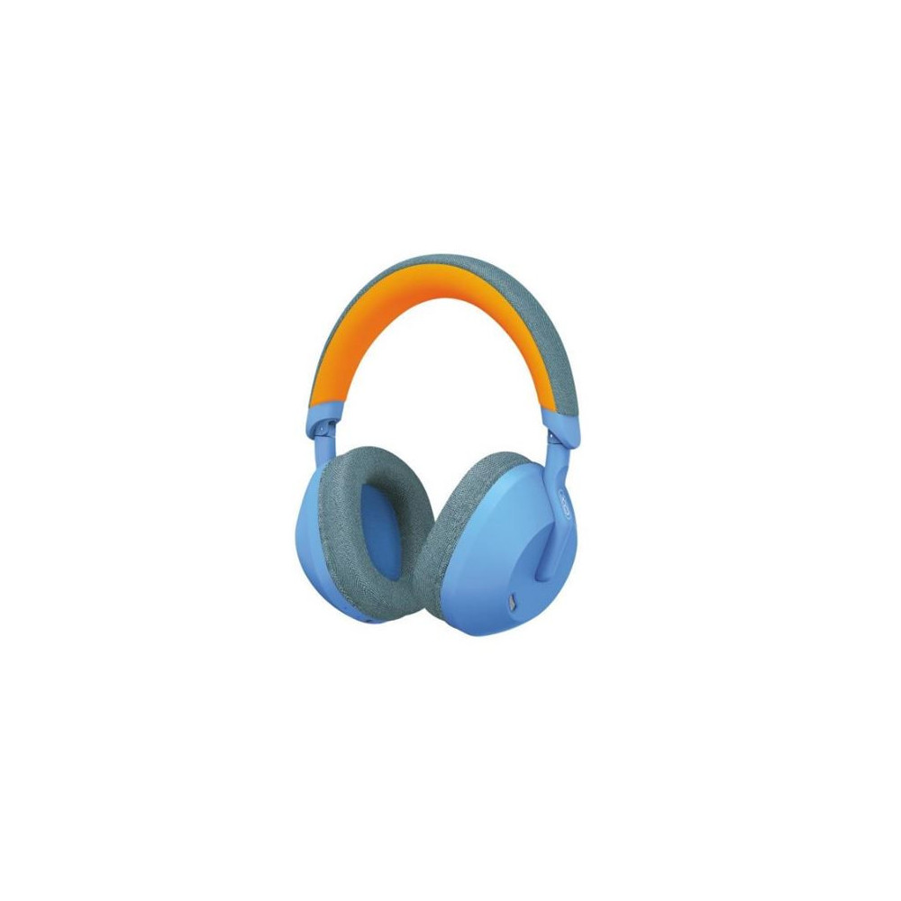 AURICULARES DIADEMA BLUETOOTH CON MICROFONO AZUL BE49 XO