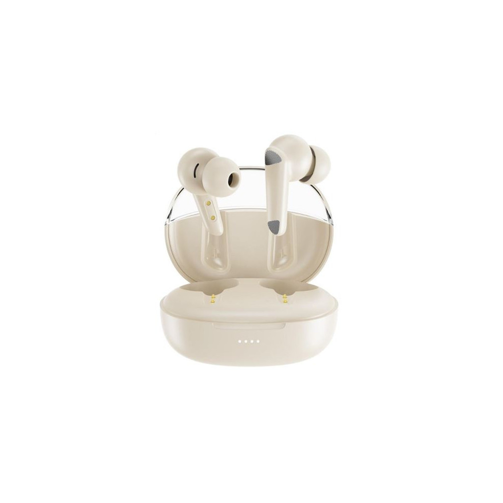 AURICULARES BLUETOOTH TWS CON DOBLE MICRO Y CANCELACION DE RUIDO G22 BLANCO