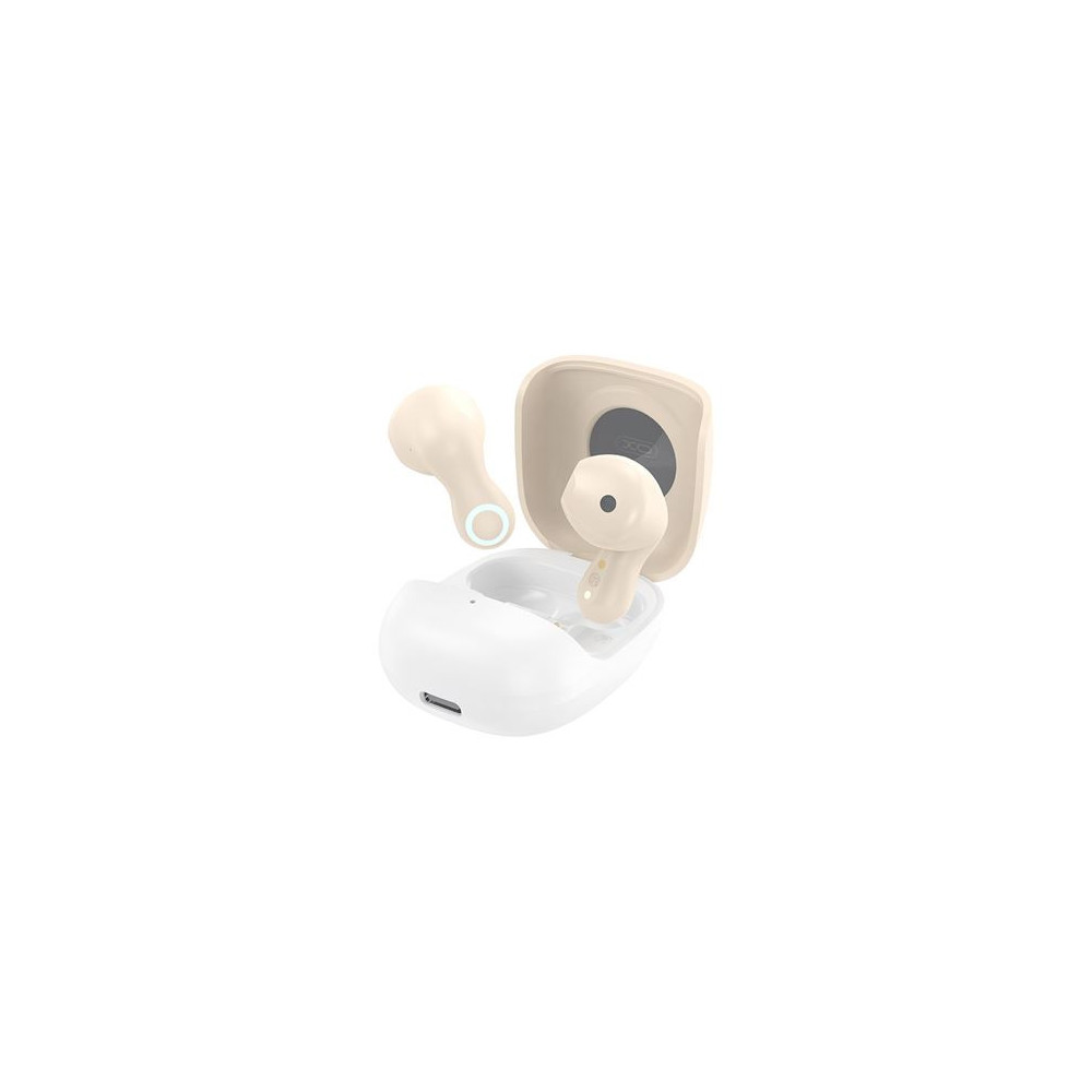 AURICULARES BLUETOOTH TWS G28 BEIGE XO