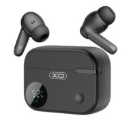 AURICULARES TWS CON CAJA LCD G34 NEGRO OK