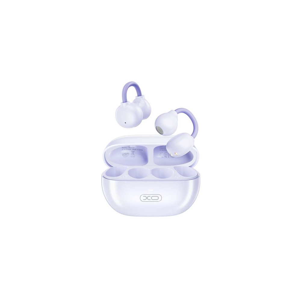 AURICULARES TWS PEARL CLIP G40 VIOLETA XO