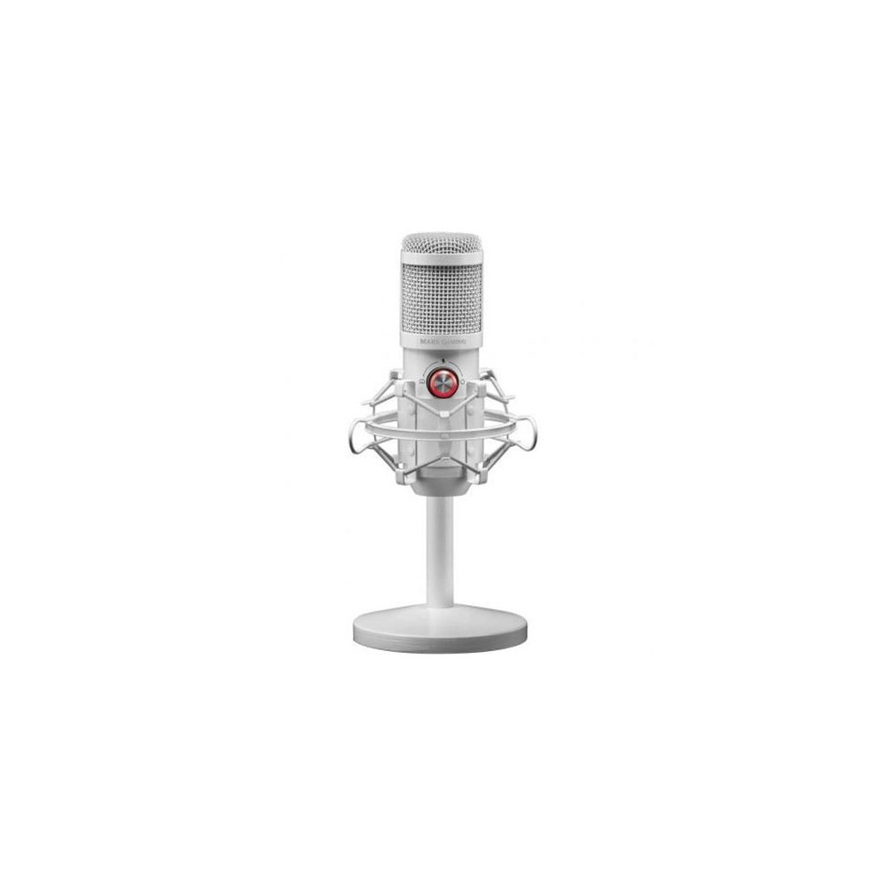 MICROFONO GAMING USB MMICX BLANCO MARS GAMING