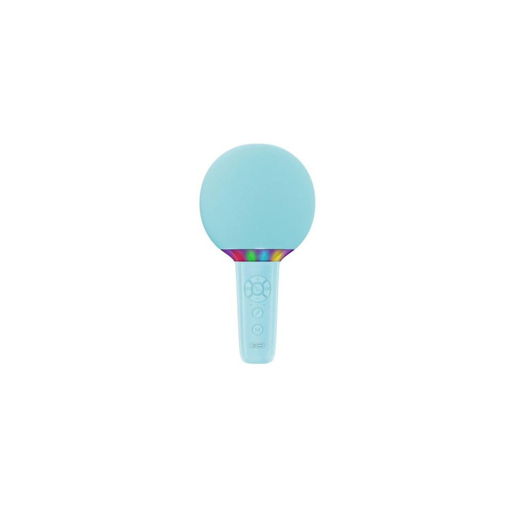 MICROFONO INALAMBRICO PARA KARAOKE BE50 AZUL XO