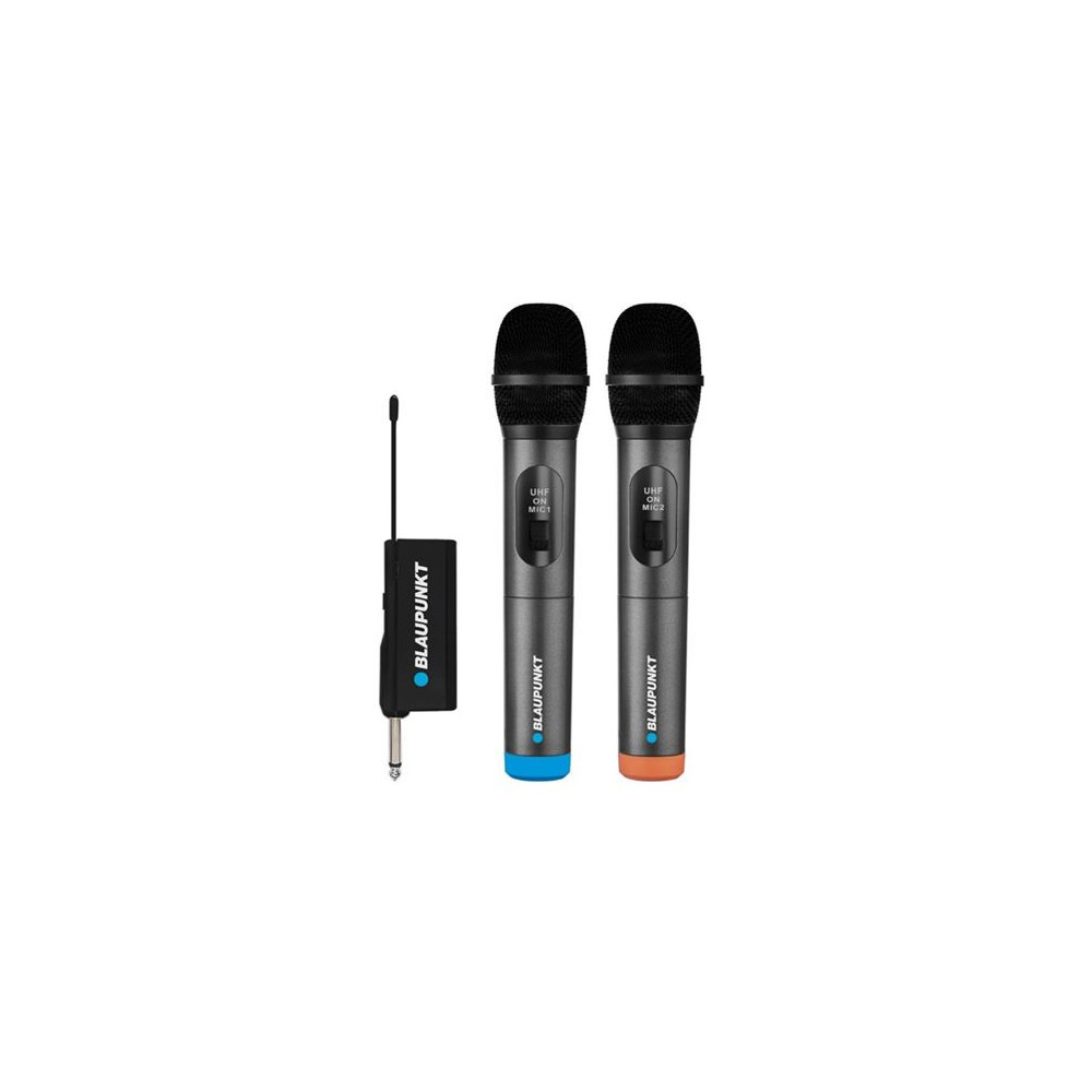 PACK 2 MICROFONO INALAMBRICO UHF BLAUPUNKT