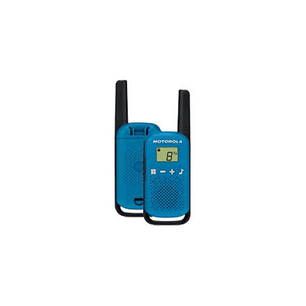 PACK 2 WALKIE-TALKIE MOTOROLA TLKR-T42 AZUL