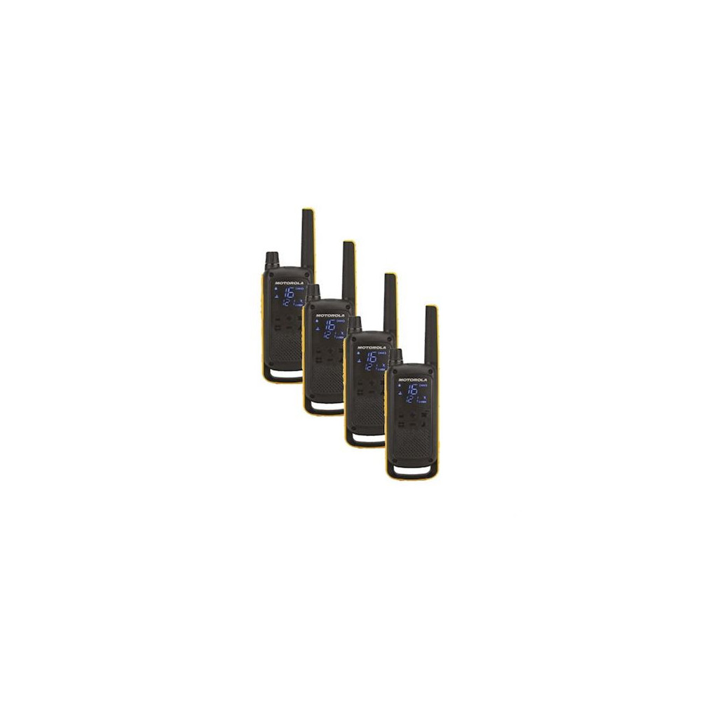 PACK 4 WALKIE-TALKIE MOTOROLA T82 EXTREME