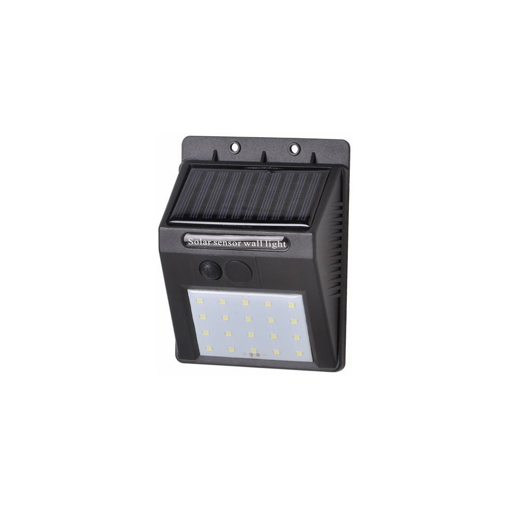 APLIQUE LED SOLAR 30LM NEGRO ELBAT
