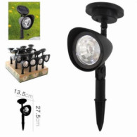 LAMPARA SOLAR 13.5X8.5X27.5CM