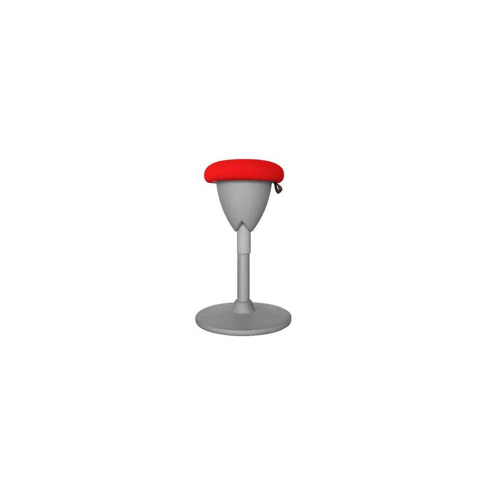 TABURETE MULTIUSOS BALANCIN DESIGN ROJO CROMAD