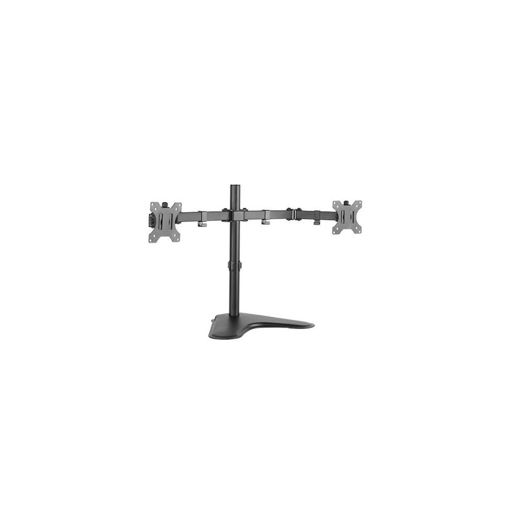 SOPORTE DE MESA CON BASE PARA 2 MONITORES 13-32 CROMAD