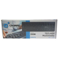 TECLADO MULTIMEDIA T50 USB CROMAD