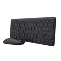 KIT TECLADO Y RATON COMPACTO BLUETOOTH TRUST LYRA