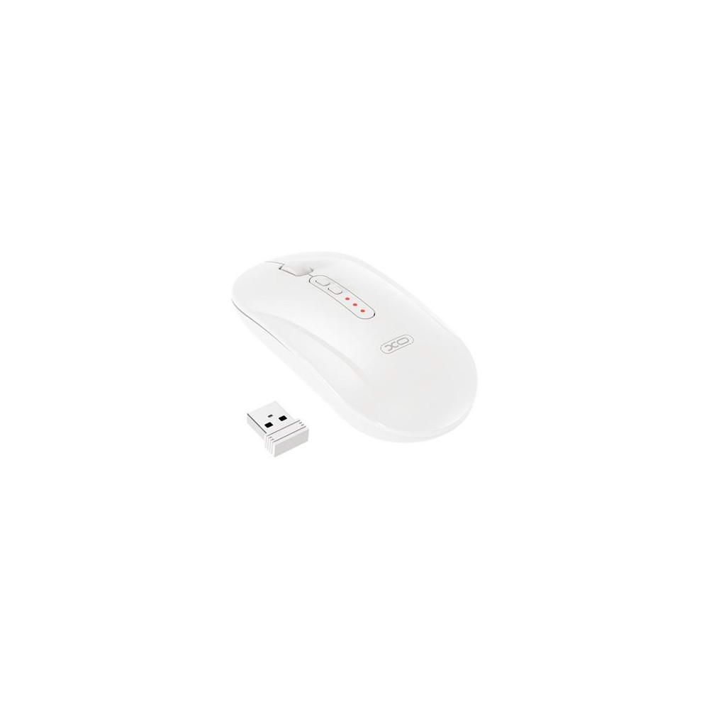 RATON INALAMBRICO WIRELESS / BLUETOOTH 1600DPI BLANCO M13 XO