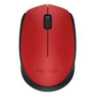 RATON LOGITECH INALAMBRICO M171 1000DPI ROJO
